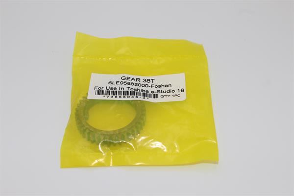 Шестерня 38T валу тефлонового Foshan-YAT-SING Toshiba e-Studio 16/20/25/163/165/166/167/160/200/202/203/205/207/230/232/233/237/250/280/282/283/Xerox WorkCentre Pro 416/421/GEAR-HR-RLR/6LH24603000/6LA84182000/6LE95885000/6LA55018000
