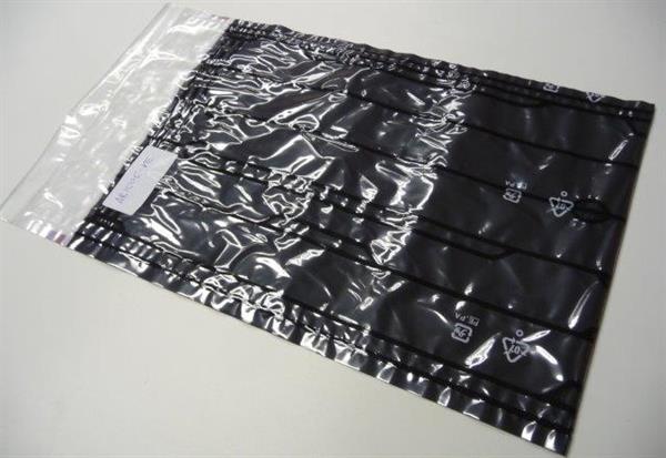Пакет/кульок пакувальний VEAYE AIR BAG для CB435A/CB436A/CC388A/P1005/1102/1505/1566, BLACK, 5 секцій, подібний оригінальній упаковці! 220*385 мм