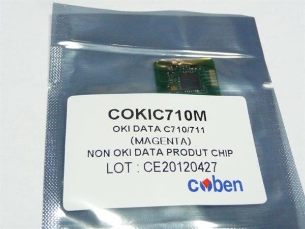 Чіп картриджа HANP OKI COLOR C710/711, Magenta, 11.5K