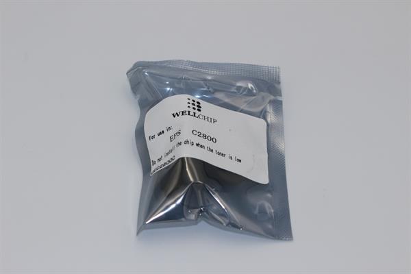 Чіп картриджа WellChip Epson AcuLaser C2800, Cyan