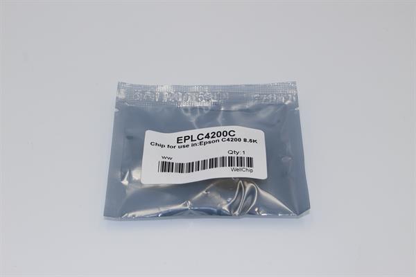 Чіп картриджа WellChip Epson AcuLaser C4200, Cyan, 8.5K
