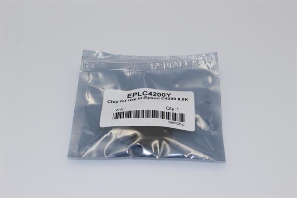 Чіп картриджа WellChip Epson AcuLaser C4200, Yellow, 8.5K