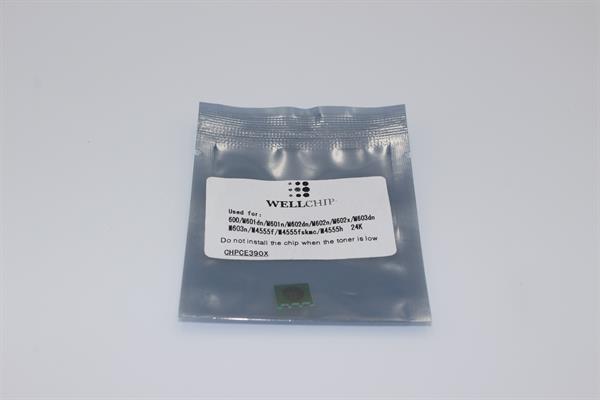 Чіп картриджа WellChip HP LJ M4555/Enterprise 600 M602/603/CE390X, 24K