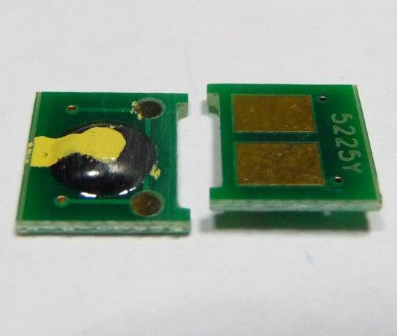 Чіп картриджа WellChip HP LJ CP5225/5220/HP 307A/CE742A, Yellow, 7.3K