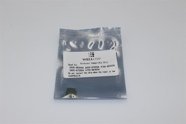 Чіп картриджа WellChip U15K HP LJ 1600/2600/2605/2700/3000/3800/4700/4730/CP3505/CM1015/1017/Canon LBP5000/5100/Canon 707/9424A004, Black, універсальний U15 Static Control Chip