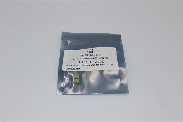 Чіп картриджа WellChip HP LJ M251/276/Pro 200/CF210X/131X, Black, 2.4K