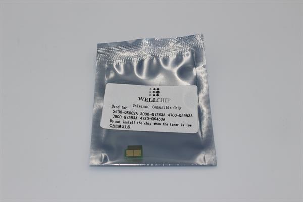 Чіп картриджа WellChip U15M HP LJ 1600/2600/2605/2700/3000/3800/4700/4730/CP3505/CM1015/1017/Canon LBP5000/5100/Canon 707/9422A004, Magenta, універсальний U15 Static Control Chip