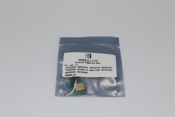 Чіп картриджа WellChip HP LJ 1160/1320/1300/2300/2400/2410/2420/2430/3390/3392/4200/4240/4250/4300/4345/4350/P2014/2015/3005/M3027/3035/2727/Canon LBP-3300/3310/3360/3370/3460, Q2610A/Q2613A/Q5949A/Q6511A/Q7551A/Q7553A/Q1338A/Q1339A/Q5942A/Q5945A/Canon 708A/710A/715A, Version A, UNIVERSAL!