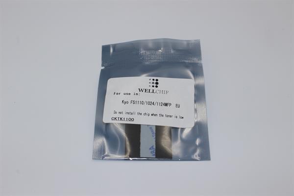 Чіп картриджа WellChip Kyocera FS-1110/1024/1124/TK-1100, 2.1K