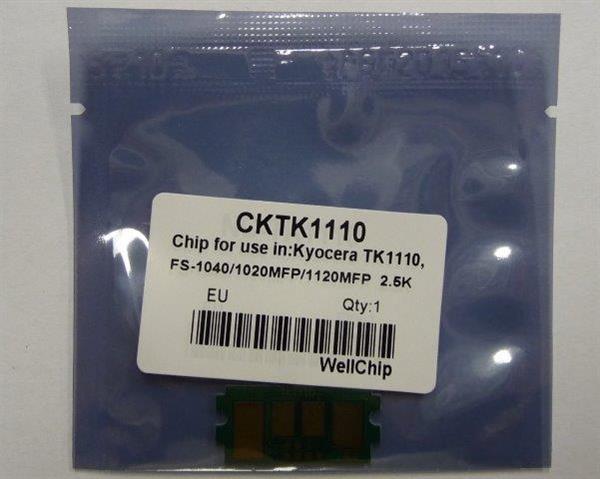 Чіп картриджа WellChip Kyocera FS-1040/1020MFP/1120MFP/TK-1110, 2.5K