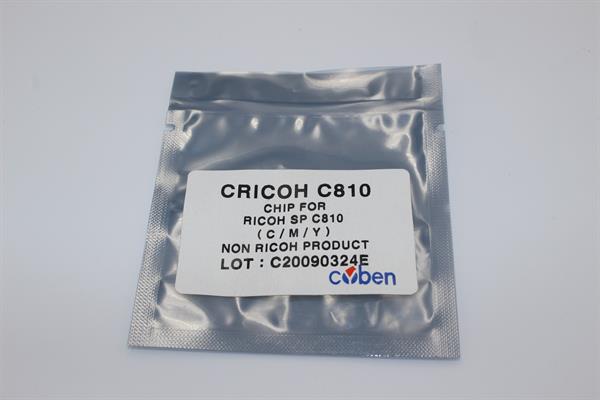 Чіп картриджа HANP Ricoh Aficio SP C810, CMYK, універсальний!