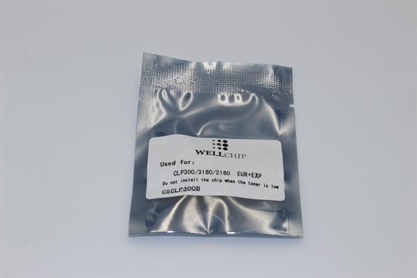 Чіп картриджа WellChip Samsung CLP-300/CLX-2160/2161/3160/CLP-K300A, EUR+EXP, Black, 2K