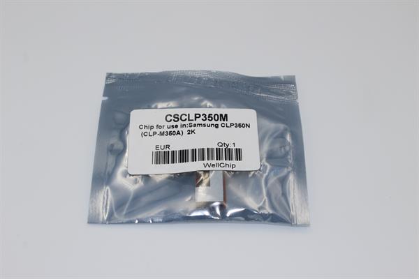 Чіп картриджа WellChip Samsung CLP-350/CLP-M350A, Magenta, 2K
