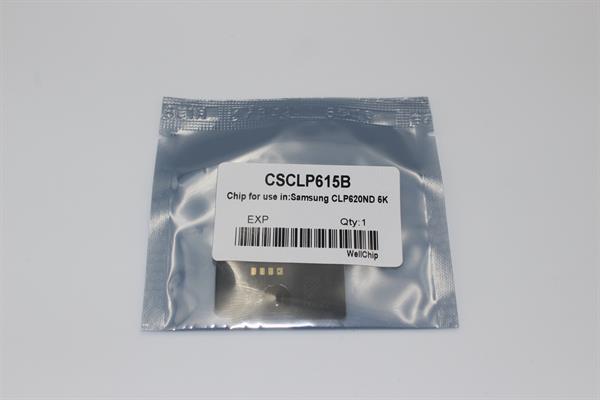 Чіп картриджа WellChip Samsung CLP-615/620/670/CLX-6220/6250/CLT-K508, Black, 5K