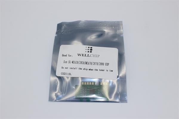 Чіп картриджа WellChip Samsung Xpress SL-M2620/2670/2820/2870/2880/MLT-D115L, 3K