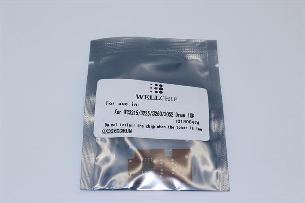 Чіп фотобарабана WellChip Xerox Phaser 3052/3260/WorkCentre 3215/3225/101R00474, 10K