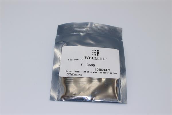 Чіп картриджа WellChip Xerox Phaser 3600/106R01371, 14K