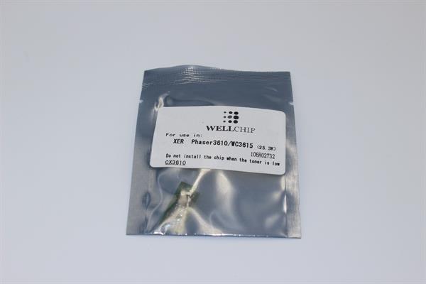 Чіп картриджа WellChip Xerox Phaser 3610/WorkCentre 3615/106R02732, 25.3K