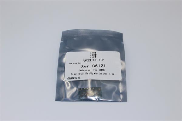 Чіп картриджа WellChip Xerox Phaser 6121, CMYK, 2.6K