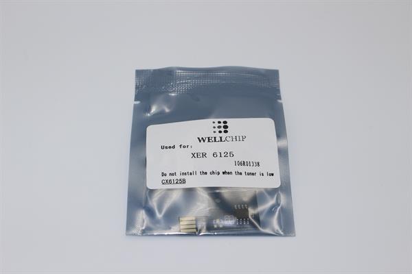 Чіп картриджа WellChip Xerox Phaser 6125/106R01338, Black, 2K