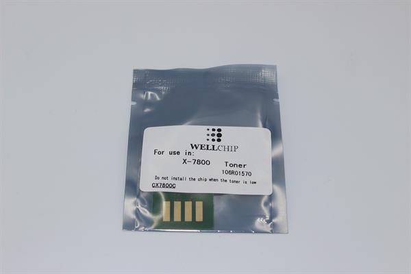 Чіп картриджа WellChip Xerox Phaser 7800/106R01570, Cyan