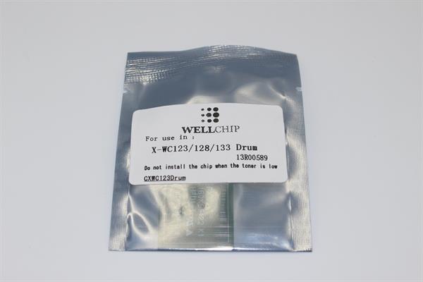 Чіп фотобарабана WellChip Xerox WorkCentre M118/123/128/133/CopyCentre C118/123/128/133/013R00589, 60K