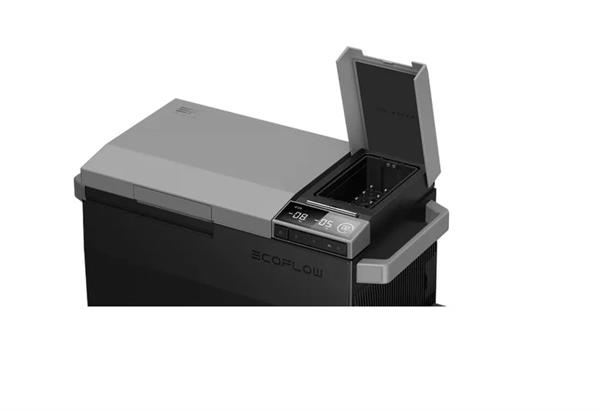 Холодильник Ecoflow Glacier з акумулятором, ручкою та колесами