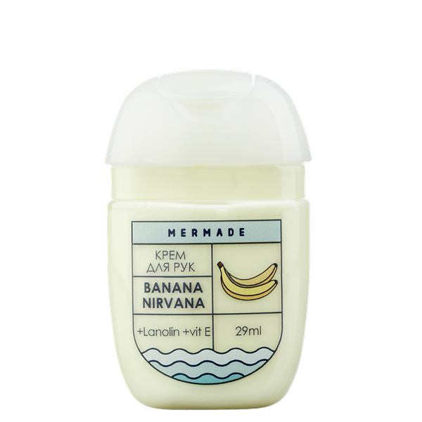 Крем для рук з ланоліном Mermade Banana Nirvana, 29 мл