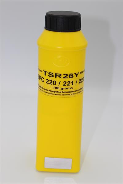 Тонер IPM Ricoh Aficio SP C220/221/222/CT220YLW, Yellow, 180г/банка