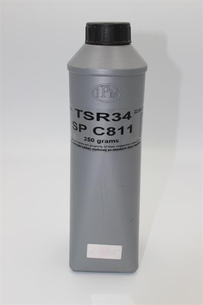 Тонер IPM Ricoh Aficio SP C811/820/821/Gestetner C7640/CTC411DNBLK, Black, 250г/банка