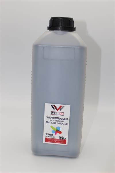 Тонер WELLDO Brother HL-1118/1210/1212/2030/2040/2070/2140/2142/2150/2170/2200/2230/2240/2250/2270/5340/5350/5370/5380/L2300/2340/2360/2365/2380/DCP-1510/1511/1215/1518/7010/7020/7025/7030/7032/7040/7045/7060/7065/7070/8070/8085/L2500/2520/2540/2560/MFC-1810/1811/1813/1818/7225/7320/7360/7420/7440/7820/7840/7860/8370/7880/8890/L2700/2720/2740/FAX-2820/2825/2845/2910/2920/2940/TN-420/630/660/1035/1075/2075/2110/2120/2135/2235/2275/2335/2375/3230/3280, Packed in Ukraine! з мішка WDTB2240! 1000г/банка