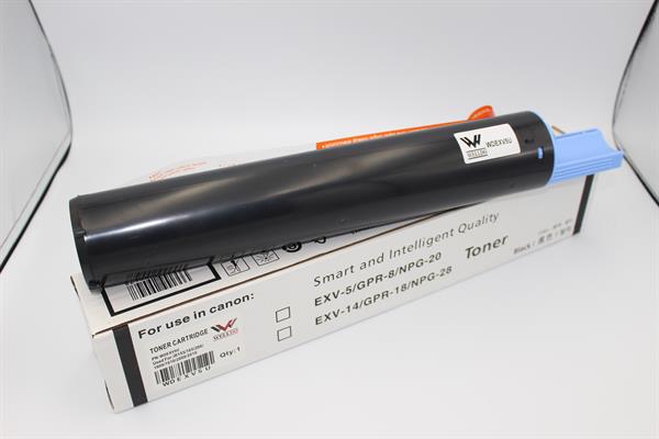 Картридж WELLDO Canon iR2016/2018/2020/2022/2025/2030/2318/2320/2420/2422/2010/2000/1600/1605/1610/С-EXV5/С-EXV14, UNIVERSAL! 8000 копій/туба