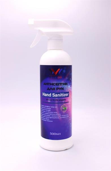 Антисептик-спрей для рук WELLDO з маслом чайного дерева, 500мл