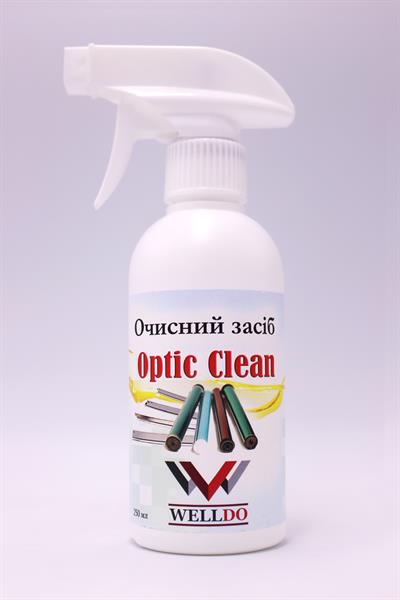 Очищувач WELLDO Optic Clean для очищення фотобарабанів, оптики, лез очищення і дозування, контактів і пластикових поверхонь! 250мл, ОНОВЛЕНА ФОРМУЛА!