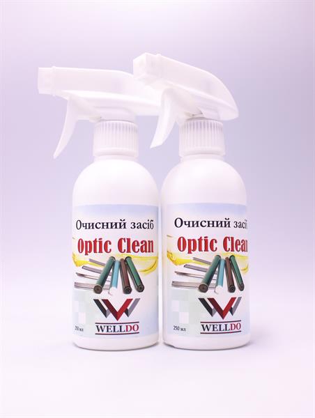 Очищувач WELLDO Optic Clean для очищення фотобарабанів, оптики, лез очищення і дозування, контактів і пластикових поверхонь! 250мл, ОНОВЛЕНА ФОРМУЛА!