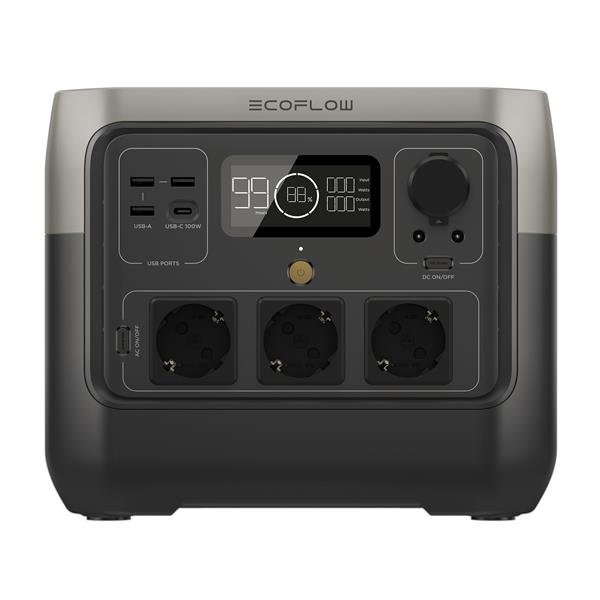 Зарядна станція EcoFlow RIVER 2 Pro, 768Вт, LiFePo4