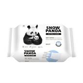 Серветки вологі СНІЖНА ПАНДА EXTRA CARE Milky, 60шт в упаковці з клапаном, преміальна якість, тиснення з ведмедиками, без спирту, лосьйон з молочним екстрактом, безпечні для немовлят, pH 5.5!