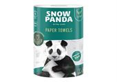 Рушники паперові СНІЖНА ПАНДА EXTRA CARE Jumbo Roll, преміальна якість, 3 шари целюлози, 450 листів!