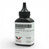 Тонер WELLDO Samsung COLOR CLP-310/315/320/325/326/360/365/CLX-3170/3175/3185/3300/3305/Xpress SL-C430/432/433/480/482/483/HP COLOR Laser 150/MFP 178/179, CLT-C404S/CLT-C406S/CLT-C407S/CLT-K409S/W2070A/117A, Black, 55г/банка