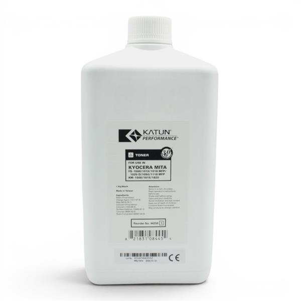 Тонер KATUN Kyocera FS-1010/1028/1030/1100/1120/1128/1130/1300/1320/1350/1370/ECOSYS P2035/2135/M2030/2035/2530/2535/Utax CD 1018/1028/1128/1315/5130/5135/5230/5235/LP 3014/3128/3130/3135/3228/3230/3335/P 3520/3521/TK-18/100/130/140/160/170/1130/1140, 1000г/банка