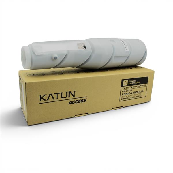 Картридж KATUN Konica Minolta Bizhub 223/283/363/423/TN-217/TN-414/A202051/A202050/A2020D1/A2020D0, Access, 512г/туба