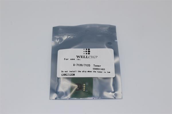 Чип картриджа WellChip Xerox WorkCentre 7120/7125/7220/7225/006R01463, Magenta, 15K