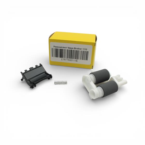 Ремкомплект для вузла подачі VEAYE Brother HL-1110/1111/1112/1118/HL-1210/DCP-1510/1610/MFC-1810, комплект роликів + гальмівна площадка