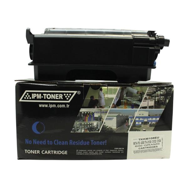Картридж IPM Kyocera ECOSYS M3550/3560/FS-4200/4300/TK-3130 + бункер, 600г/туба
