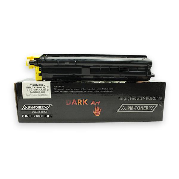 Картридж IPM Kyocera FS-C5016/5020/5030/TK-500/510, Yellow, 220г/туба