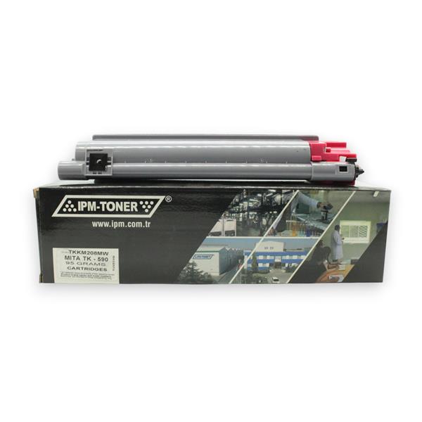 Картридж IPM Kyocera FS-C5250/2026/2126/2526/2626/P6026/TK-590 + бункер, Magenta, 95г/туба