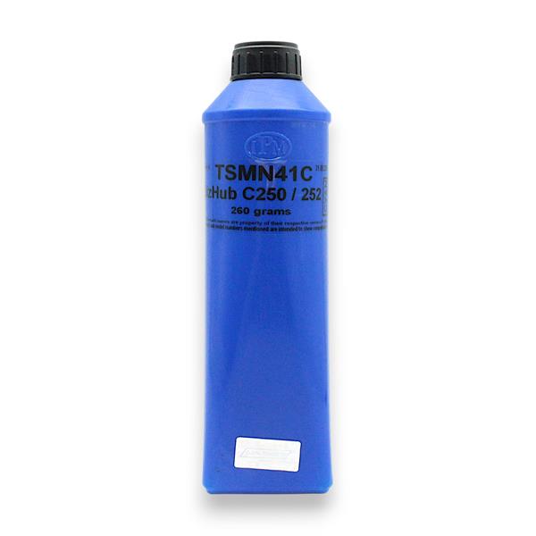 Тонер IPM Konica Minolta C250/252, Cyan, 260г/банка
