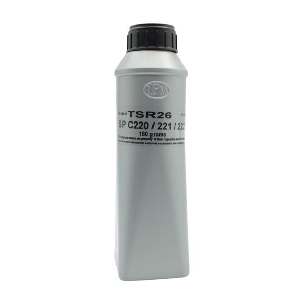 Тонер IPM Ricoh Aficio SP C220/221/222/CT220BLK, Black, 180г/банка