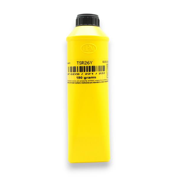 Тонер IPM Ricoh Aficio SP C220/221/222/CT220YLW, Yellow, 180г/банка