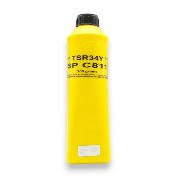 Тонер IPM Ricoh Aficio SP C811/820/821/Gestetner C7640/CTC411DNYLK, Yellow, 200г/банка